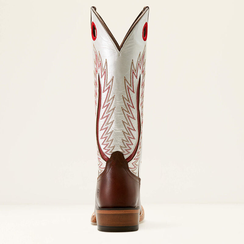 Ariat Women's Futurity Fort Worth Western Boot - RICH JAVA|PEARLY WHITE