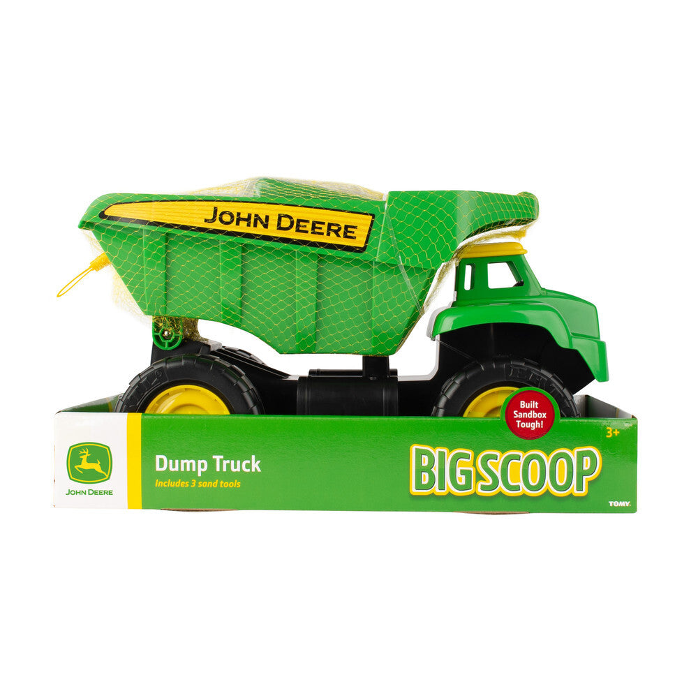 John Deere Children's Big Scoop Dump Truck with Sand Tools