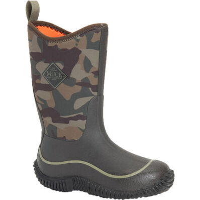 MUCK BOOTS KIDS' HALE BOOT - BROWN/CLASSIC CAMO