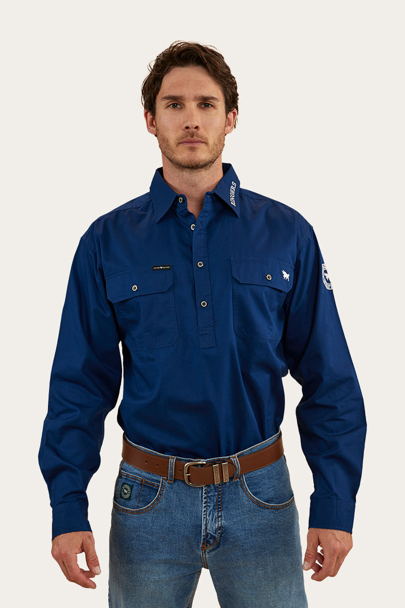 Ringers Western Men's Kreiger Half Button Work Shirt