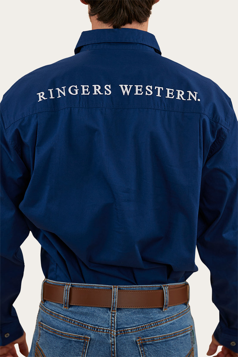 Ringers Western Men's Kreiger Half Button Work Shirt