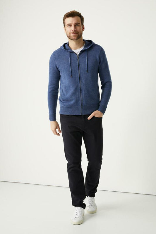 Toorallie Liam Hooded Knit (Blue Stone)