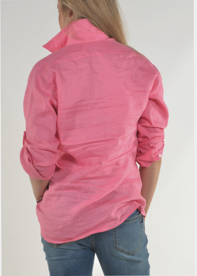 Bullrush Ladies Linen Tab Shirt