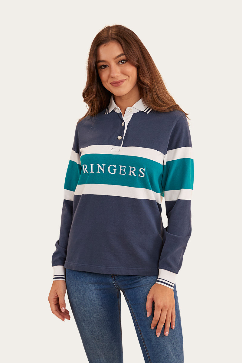 Ringers Western Women's Lottie Rugby Jersey_Navy