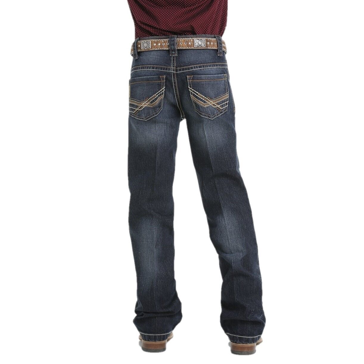 CINCH RELAXED ARENAFLEX DARK JEANS - BOYS REGULAR (2003)