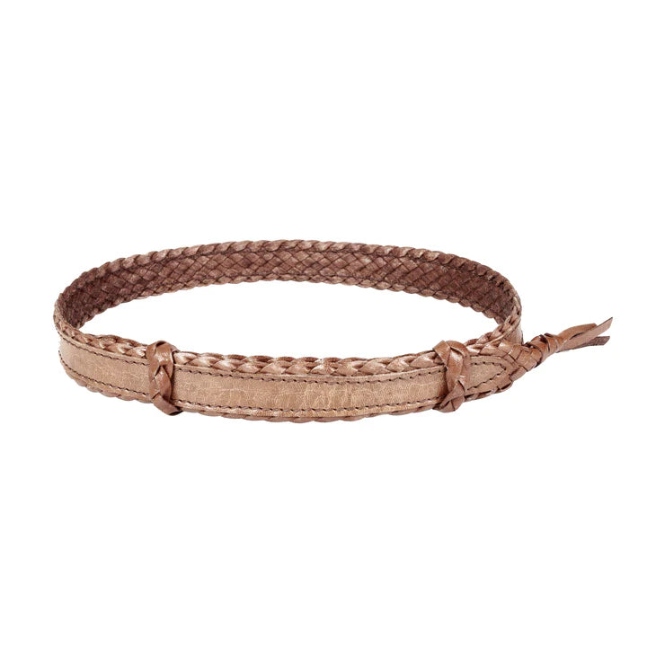 Badgery Diggerr Tan Hat Band (Adjustable)