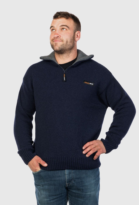 MKM Men's Tasman Jumper (Navy)