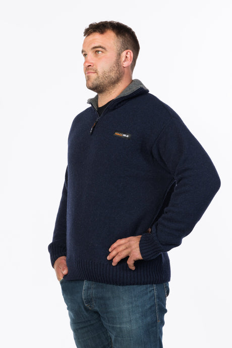 MKM Men's Tasman Jumper (Navy)