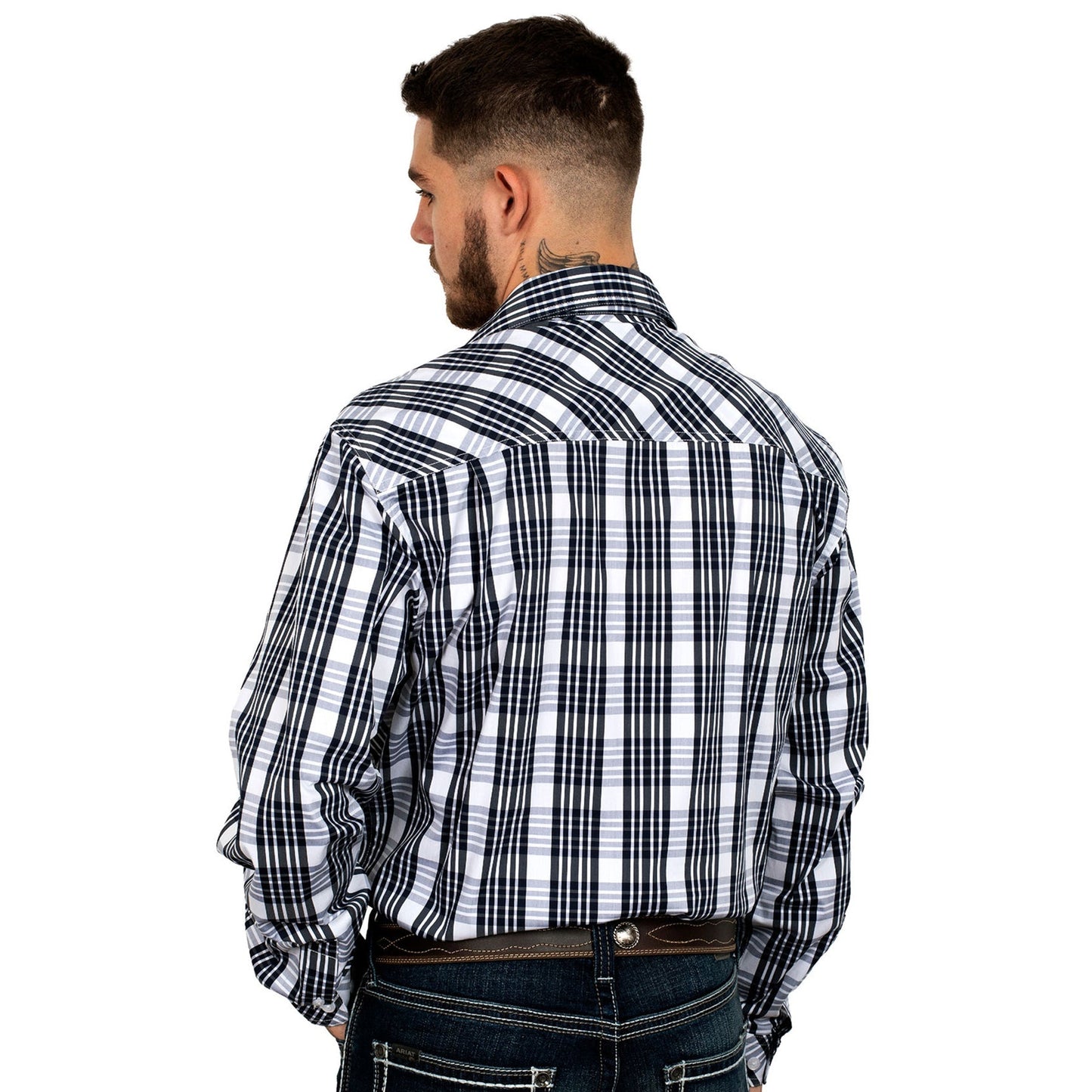 Just Country Men's Austin Full Button Work Shirt