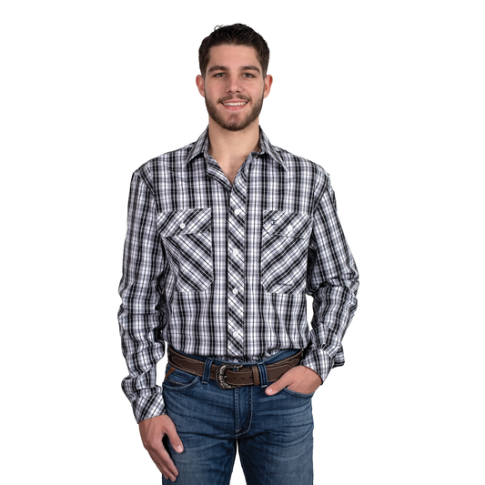 Just Country Men's Austin Full Button Work Shirt