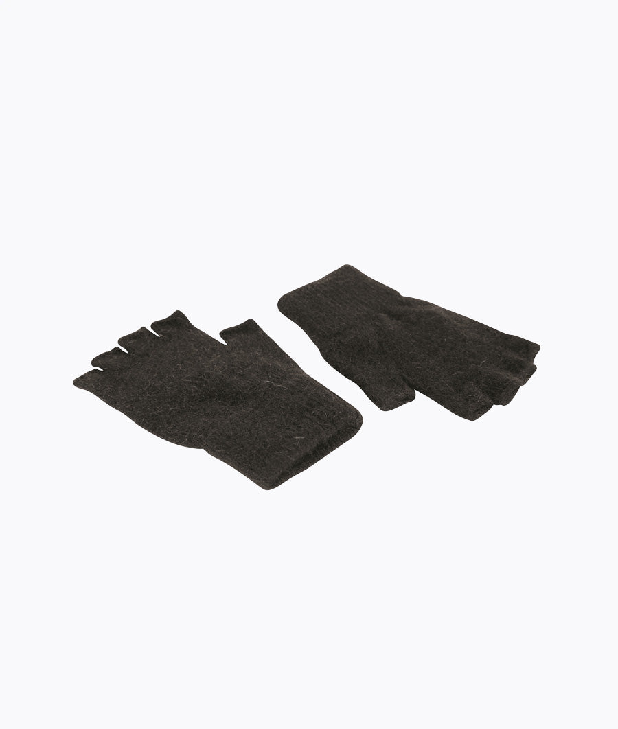 MKM Possum Merino Fingerless Glove_Charcoal