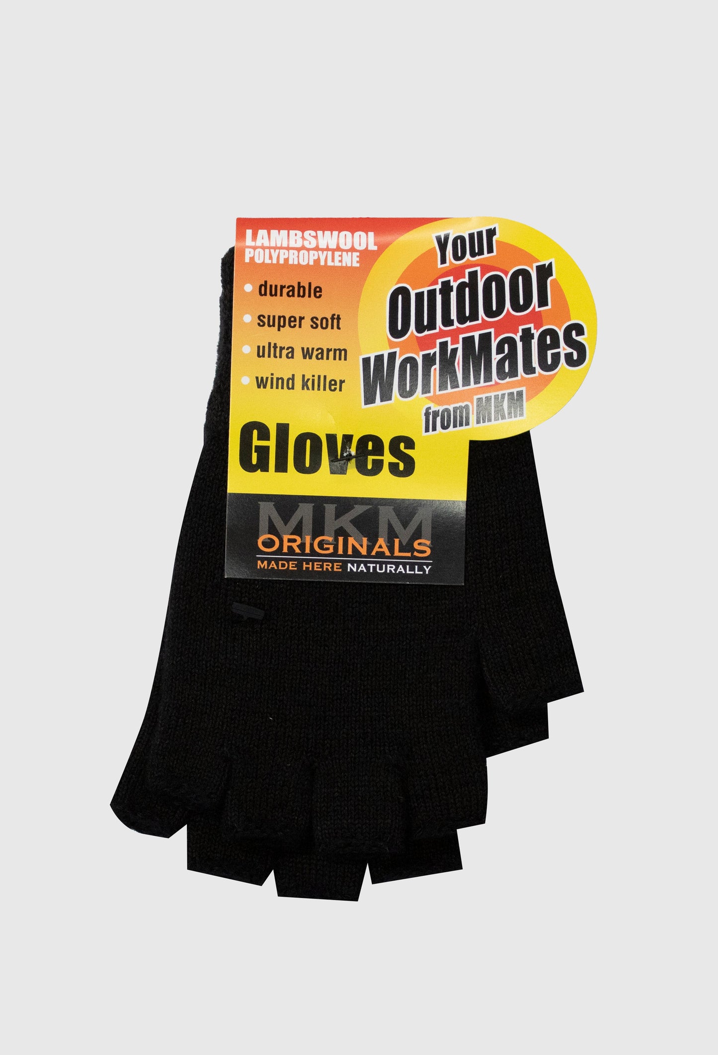 MKM Technical Work Fingerless Glove - 36.6