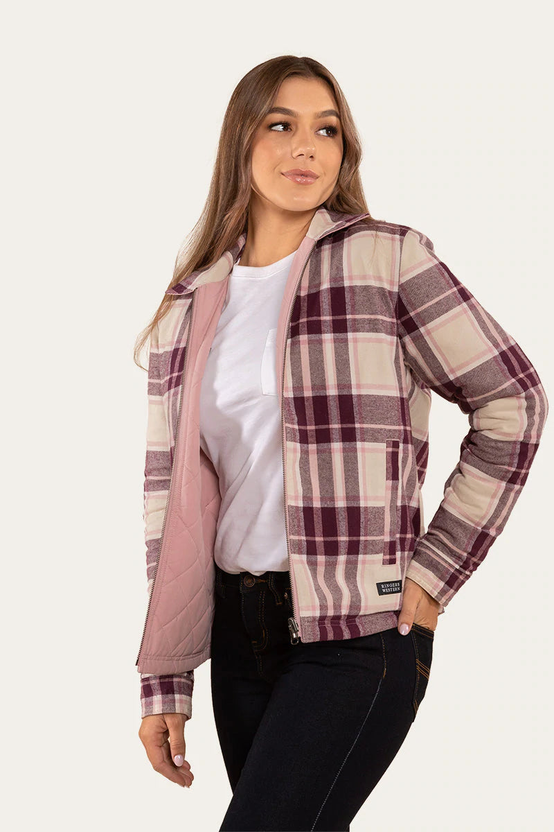 RINGERS MARLEY WOMENS REVERSIBLE JACKET - ROSEY