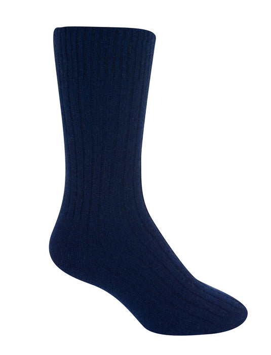 Native World Black Unisex Plain Ribbed Socks