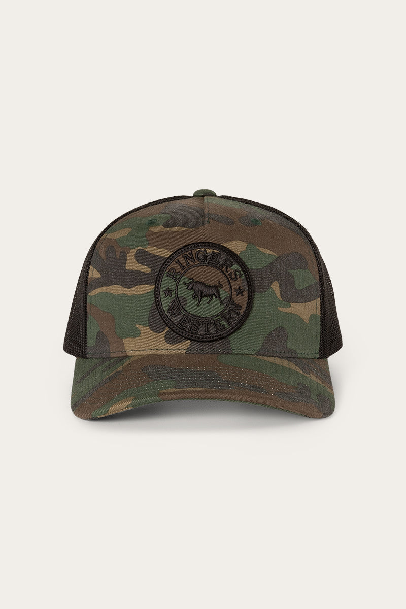 RINGERS WESTERN SIGNATURE BULL TRUCKER CAP - CAMO