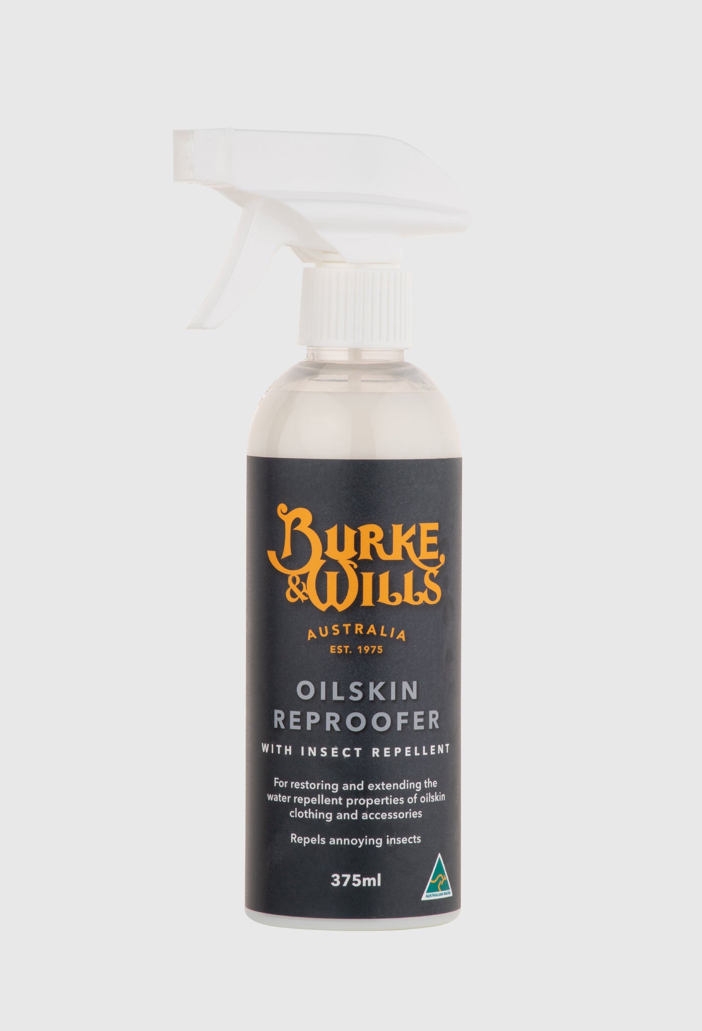 BURKE & WILLS OILSKIN REPROOFING SPRAY 375ML