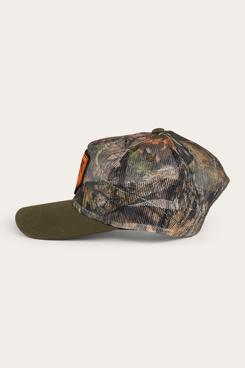 RINGERS WESTERN JETT TRUCKER CAP - MILITARY GREEN/CAMO