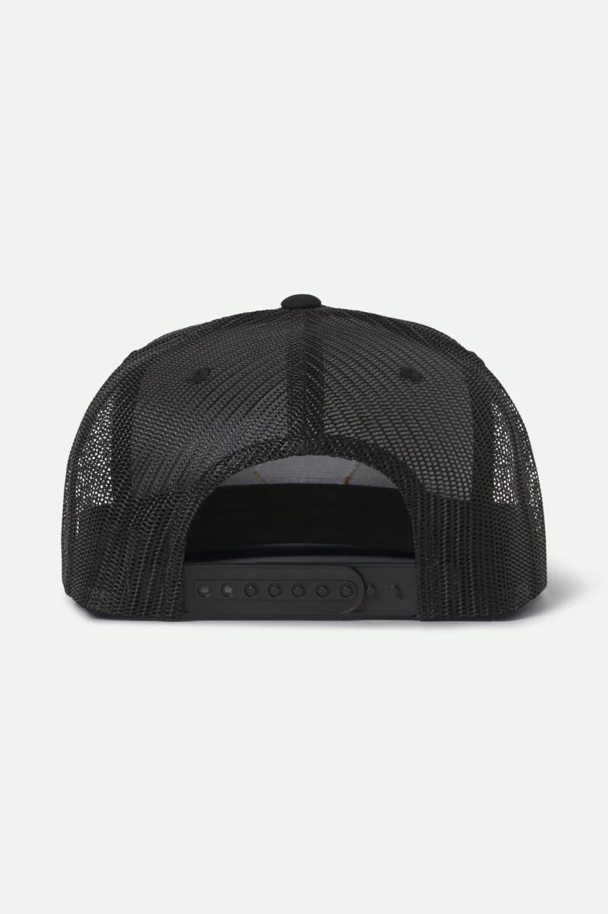 Brixton Oath Trucker Hat - Black