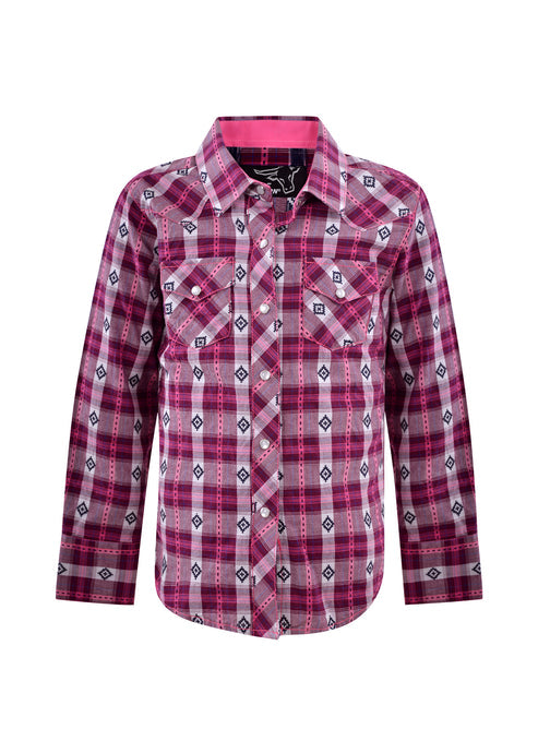 Pure Western Women's Shana Check L/S Shirt