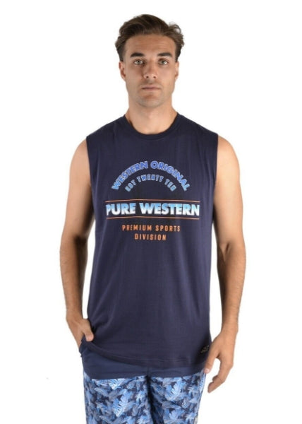 Pure Western Men's Louis Muscle Tank - FINAL SALE, NO RETURN OR EXCHANGE