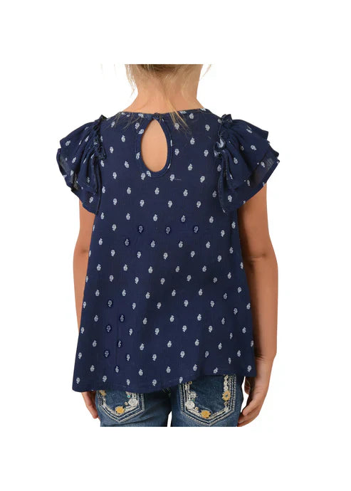 Pure Western Girls Maddie Blouse - FINAL SALE, NO RETURN OR EXCHANGE