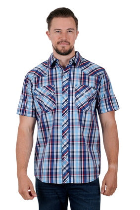 PURE WESTERN MENS LOGAN SS SHIRT