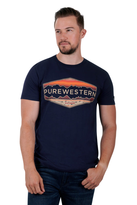 PURE WESTERN MENS KELVIN SS TEE - SALE