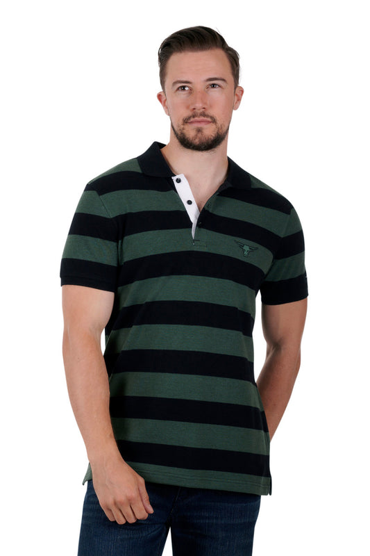 PURE WESTERN MENS ALLINGTON SS POLO