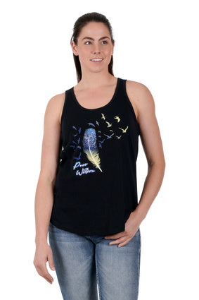 PURE WESTERN WOMENS LENNOX TANK