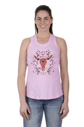 PURE WESTERN WOMENS CAPRI TANK