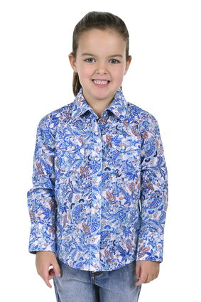 PURE WESTERN GIRLS FRANCES LS SHIRT - FINAL SALE