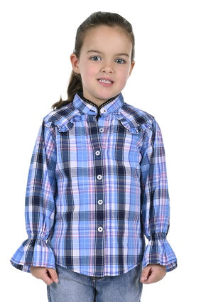 PURE WESTERN GIRLS SHILOH LS SHIRT - FINAL SALE