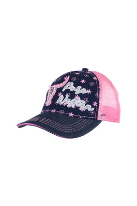 PURE WESTERN KIDS GISELLE TRUCKER CAP