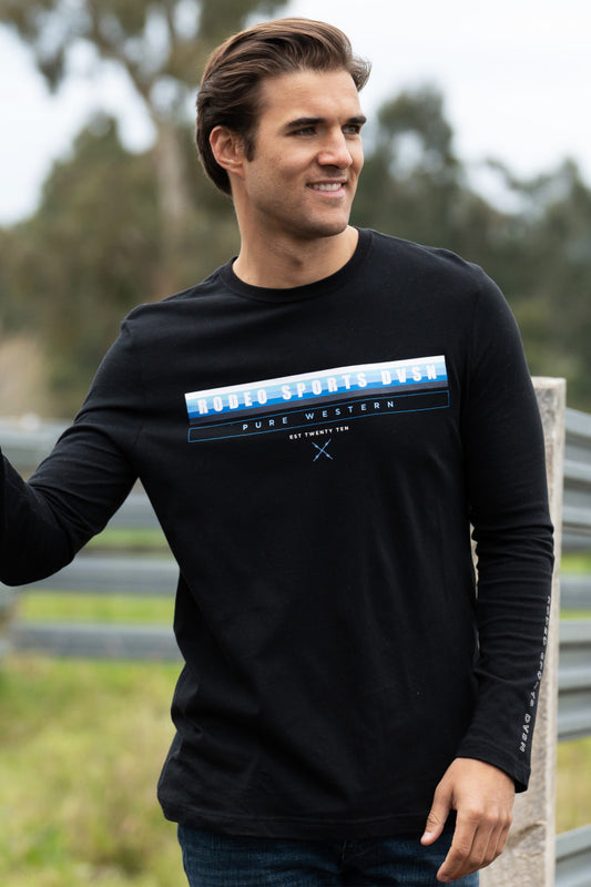 PURE WESTERN MEN'S KEMPTON LONG SLEEVE TEE