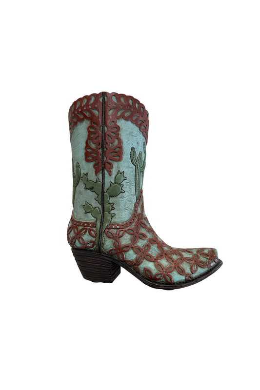 Pure Western Boot Vase - Assorted