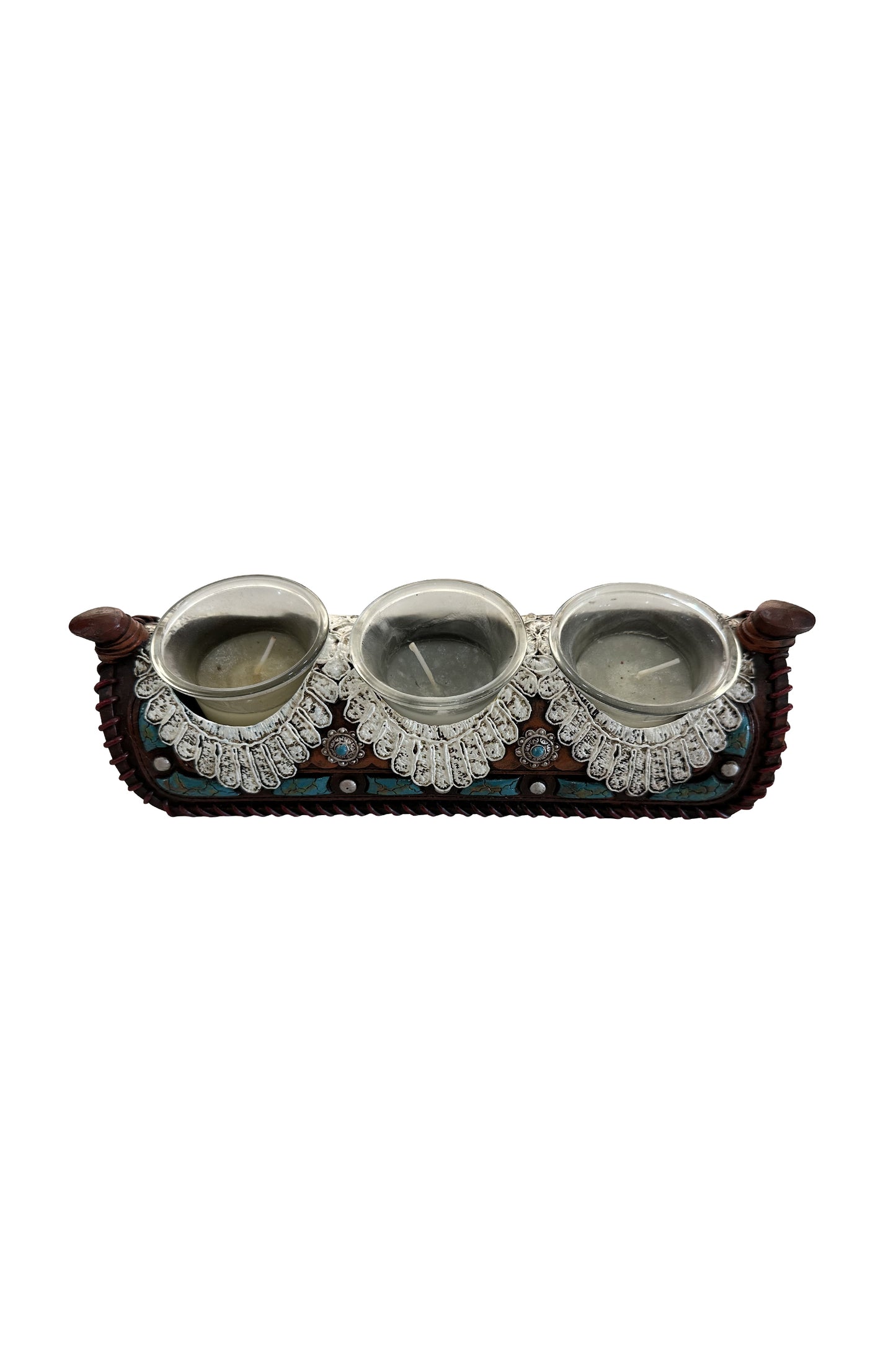 Pure Western Lace Candle Holder - Assorted