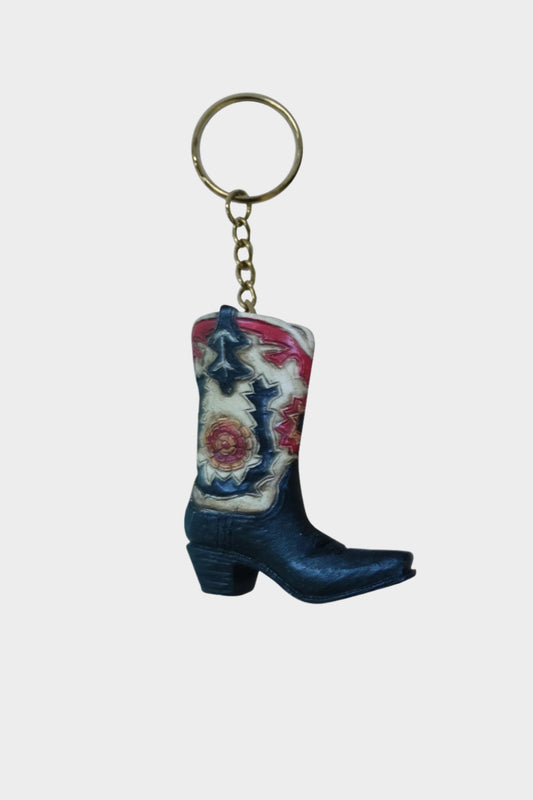 Pure Western Boot Key Ring - Assorted