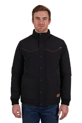 PURE WESTERN MENS TOMMY JACKET (BLACK)