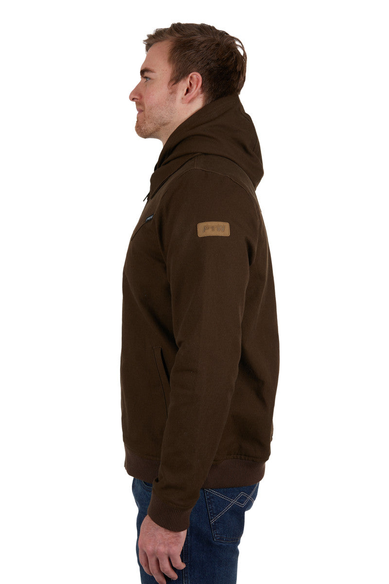 PURE WESTERN MENS WILLIAM JACKET (DETACHABLE HOOD)