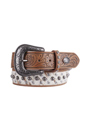 PURE WESTERN WOMENS FIFI BELT (NATURAL/TAN)