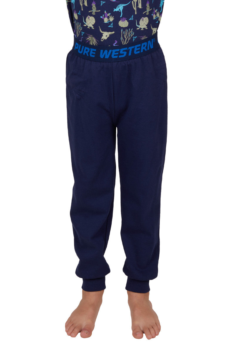 Pure Western Boys Benny PJ's (Navy)