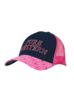 PURE WESTERN KIDS SYBIL TRUCKER CAP (PINK/NAVY)