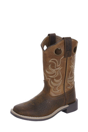 PURE WESTERN LINCOLN BOOT (BROWN/TAN)