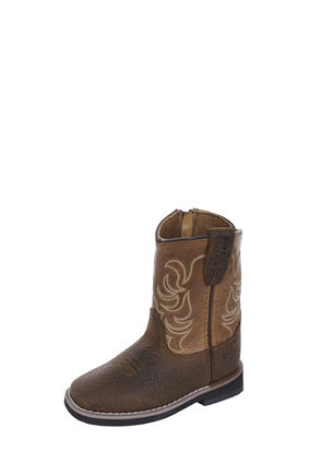 PURE WESTERN LINCOLN BOOT (BROWN/TAN)