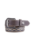 PURE WESTERN KIDS RADLEY BELT (TAN/NAVY)