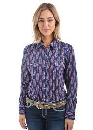 Pure Western Women's Trixie Long Sleeve Shirt - SALE