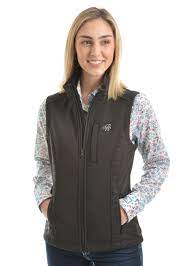 Pure Western Women's Nova Soft Shell Vest - SALE