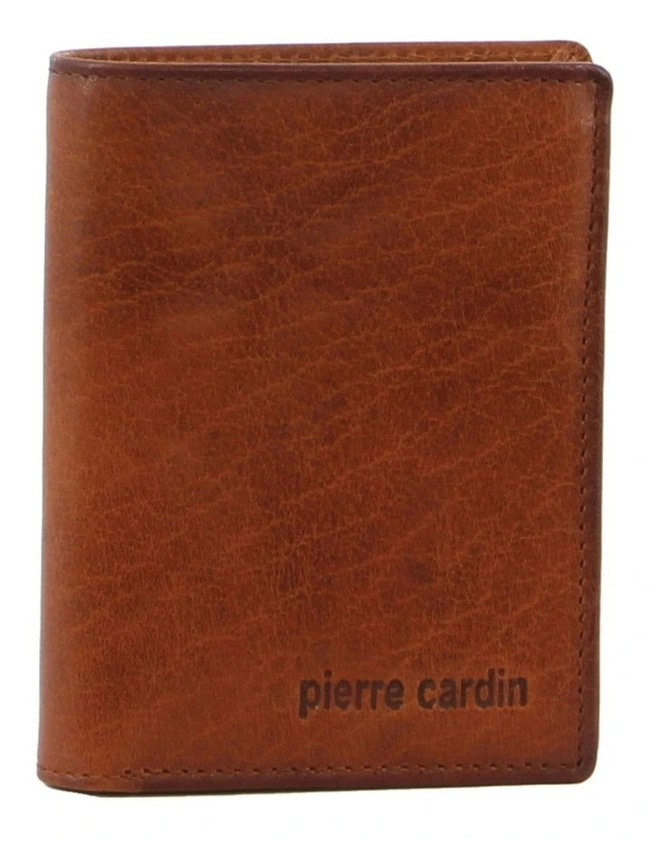 PIERRE CARDIN LEATHER MEN'S TRI-FOLD WALLET