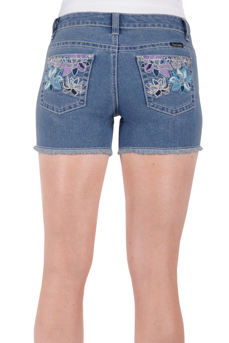 PURE WESTERN WOMENS AUDREY SHORT