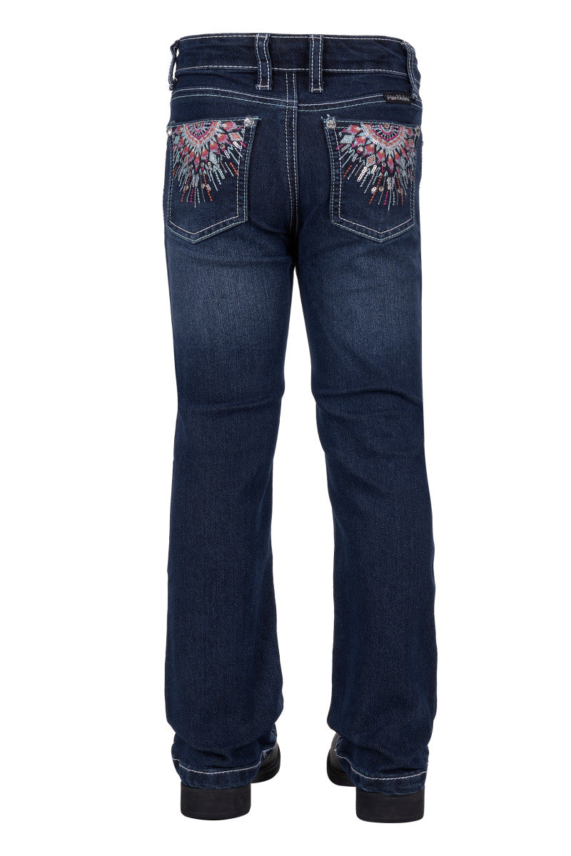 PURE WESTERN GIRLS ADELINE BOOT CUT JEAN